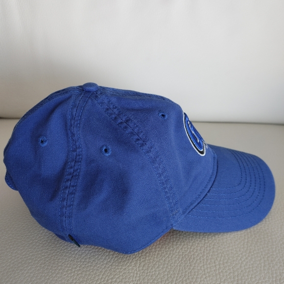 GVSU Baseball Cap with Adjustable Strap - Blue with GV Logo - OS - Picture 4 of 6